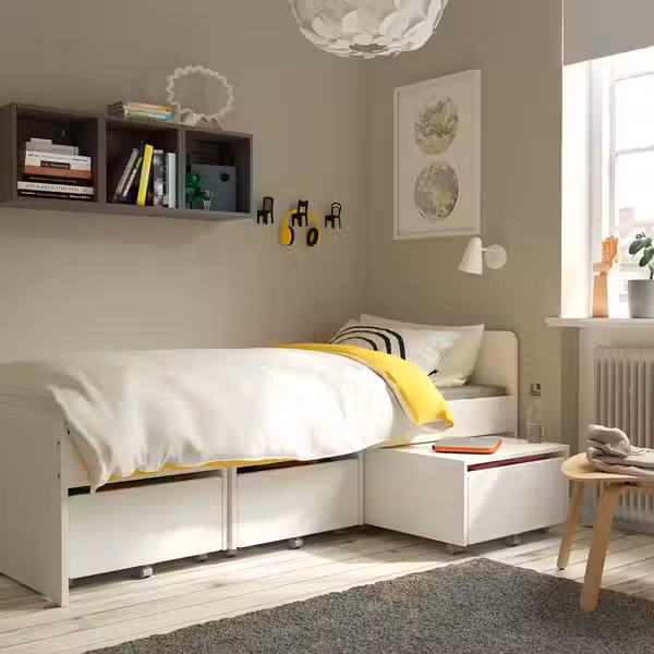 ÄRENDE ЭРЕНДЕ Ковер, длинный ворс - серый 120x180 см - фото 3