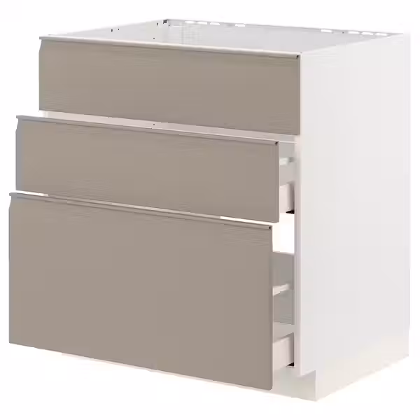 METOD / MAXIMERA Шкаф под мойку+3фасада/2ящика - фото 1