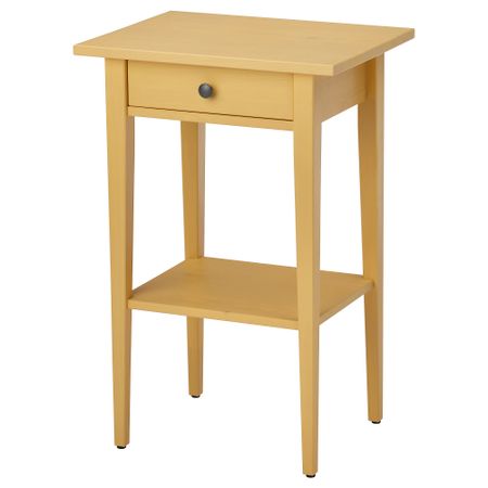 Тумба прикроватная, желтая морилка, 46x35 см IKEA HEMNES ХЕМНЭС 805.857.95