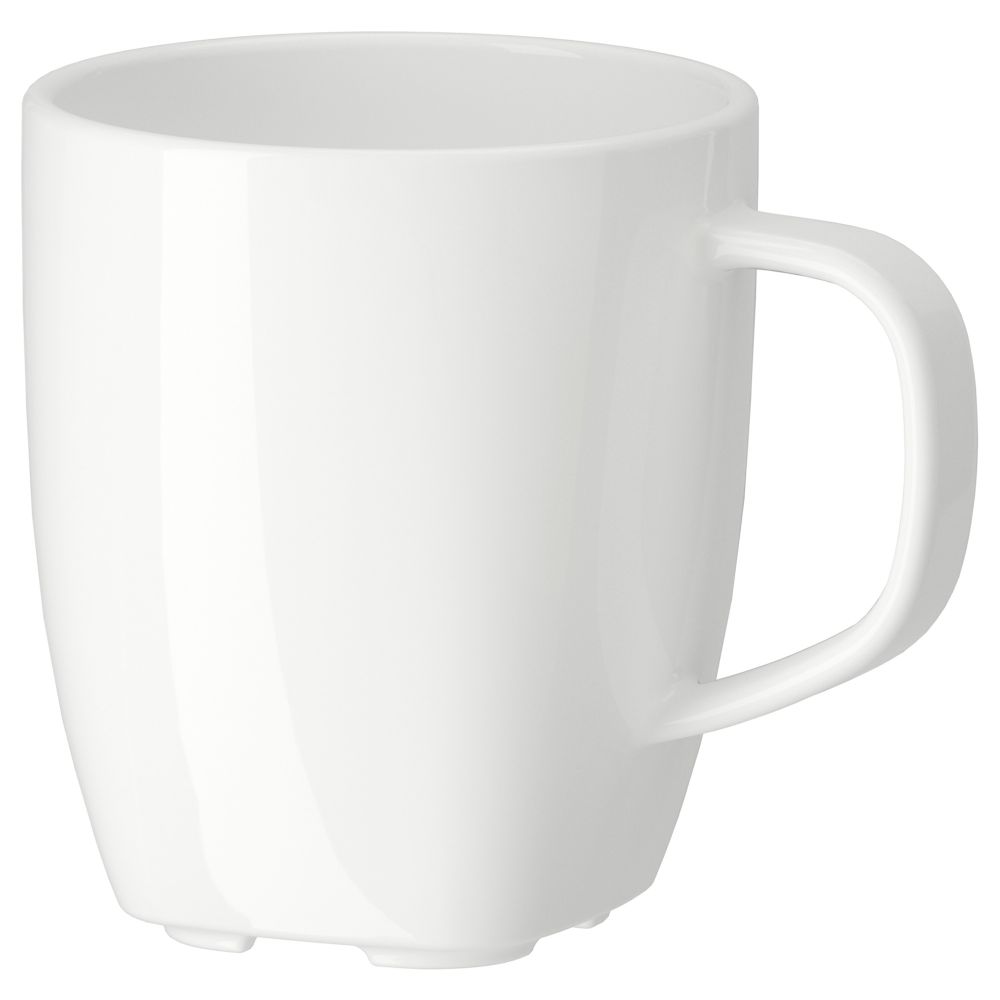 Кружка, 17 сл, белый IKEA IKEA 365 + VÄRDEFULL ИКЕА 365 + ВЭРДЕRA ВЭРДЕРА 103.162.35 - фото 1