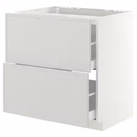 METOD / MAXIMERA Шкаф д/варочной панели/2фасада/2ящ