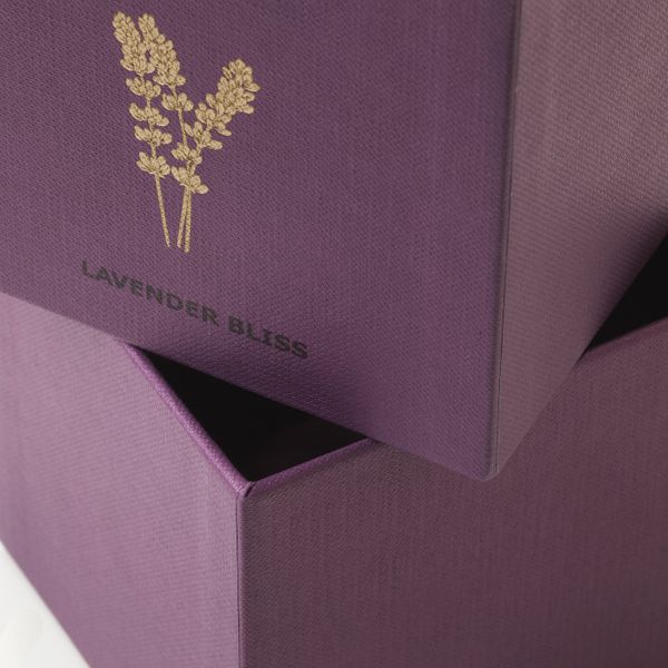 Ароматическая свеча в стакане, Лаванда, сиреневый, 10 см IKEA НЬЮТНИНГ 103.505.35 - фото 5