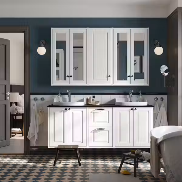 TÄNNFORSEN ТАННФОРСЕН / RUTSJÖN РУТШЁН Шкаф п-раковину/раковины/смесители - фото 2