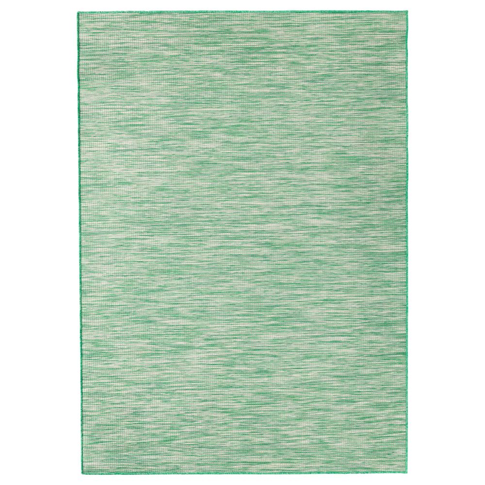 Ковер, безворсовый ХОДДЕ, д/дома/улицы зеленый (160x230 см) - фото 1