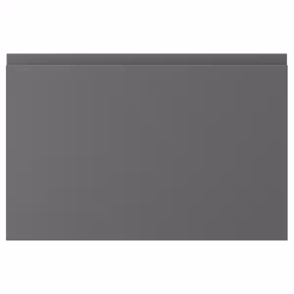 VOXTORP Фронтальная панель ящика - темно-серый 60x40 см - фото 1