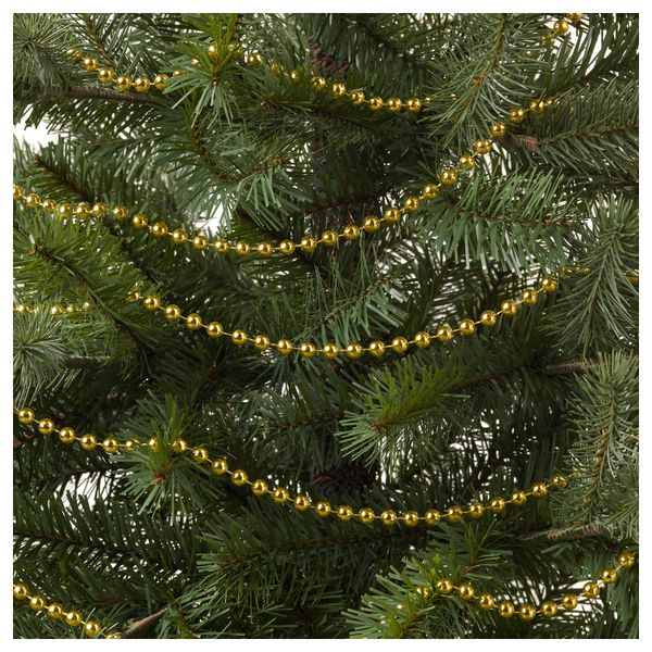 Гирлянда ВИНТЕР 2017, жемчужины золотой (5 м) - схема-чертеж с размерами