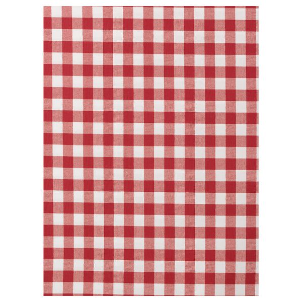 Ткань, средняя клетка/красный 150 см IKEA BERTA RUTA БЕРТА РУТА 604.209.08 - схема-чертеж с размерами