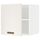 Верхний шкаф на холодильник, морозильник МЕТОД, белый, Мэрста белый