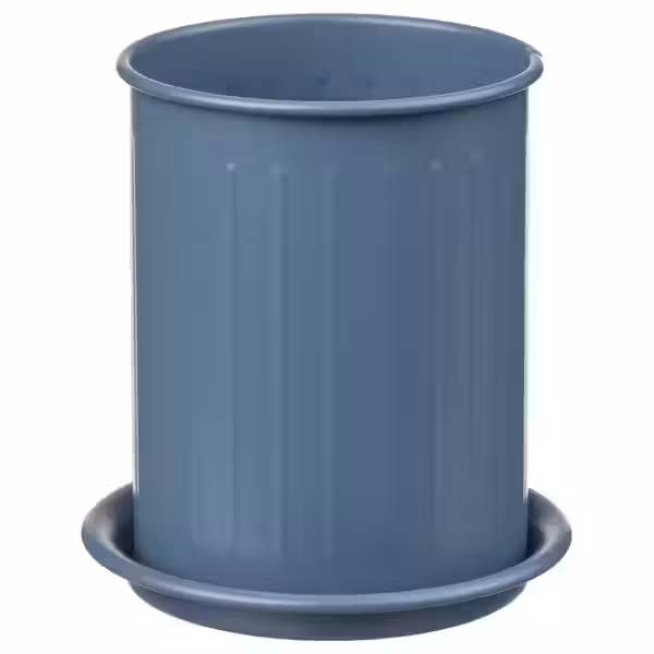 VÄLVÅRDAD Сушилка для стол приб - серо-синий темный/оцинковка 13 см - фото 1