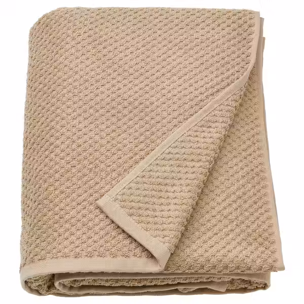 GULVIAL Простыня банная - бежевый 100x150 см - фото 1