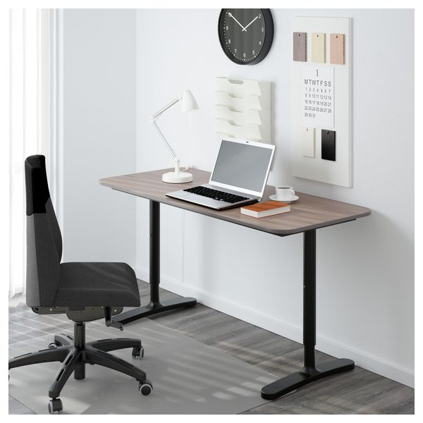 Столешница БЕКАНТ, серый (140x60 см) - фото 3