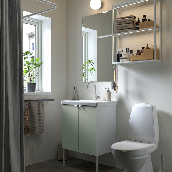 IKEA в интерьере ванной