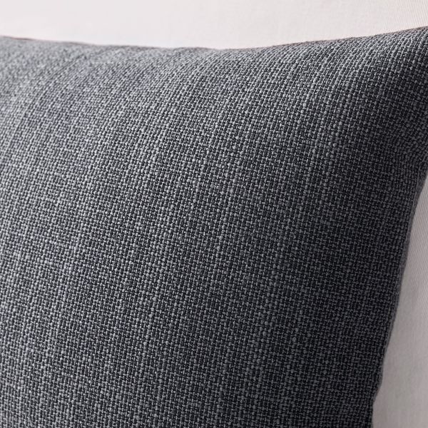 Чехол на подушку, антрацит 40x65 см IKEA HILLARED ХИЛЛАРЕД 703.701.68 - фото 2