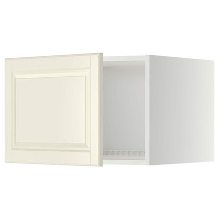 Верхний шкаф на холодильник/морозильн, белый/Будбин белый с оттенком 60x40 см IKEA METOD МЕТОД 392.271.11