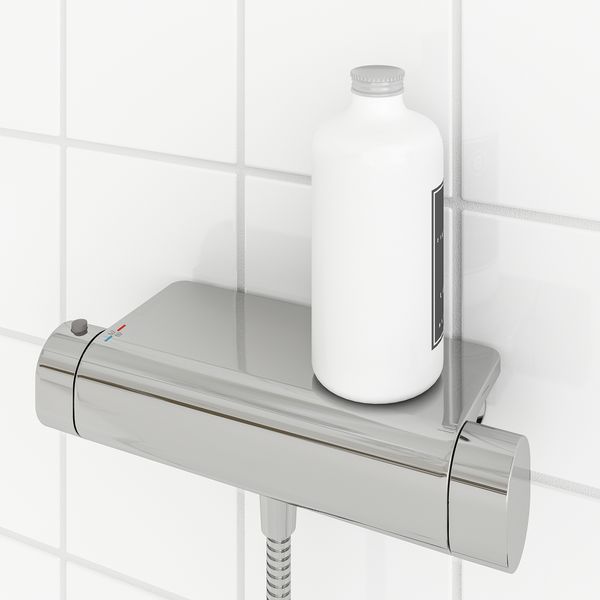 Термостатический смеситель для душа, хромированный, 150 мм IKEA BROGRUND БРОГРУНД 403.425.39 - фото 4