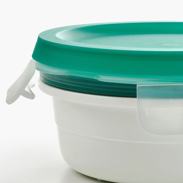 Контейнер для завтрака с отделением, круглый 450 мл IKEA ИКЕА/365+ 803.887.09 - фото 3