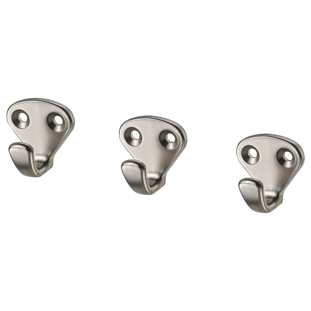 Крючок, серебристый IKEA КВАСП 004.004.61 - фото 1