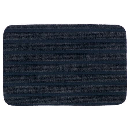 Придверный коврик БОРРИС, темно-синий (38x57 см)