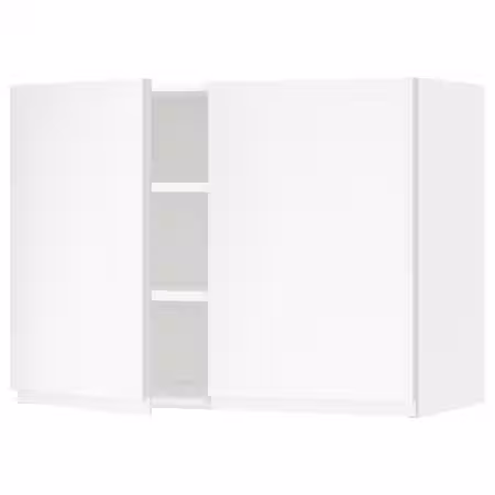 METOD Навесной шкаф с полками/2дверцы