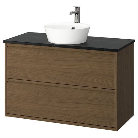 Шкаф с ящиками, раковина, смеситель IKEA KATTEVIK КАТТЕВИК, ÄNGSJÖN 695.215.78
