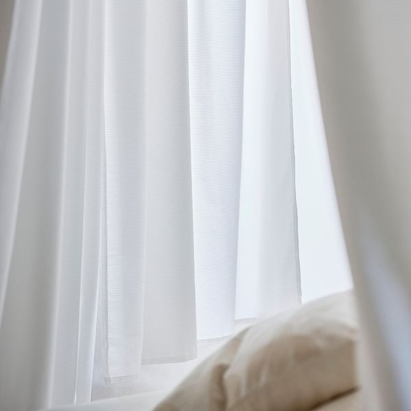 Звукопоглощающая гардина, белый 145x300 см IKEA GUNNLAUG ГУННЛАУГ 305.001.76 - фото 3