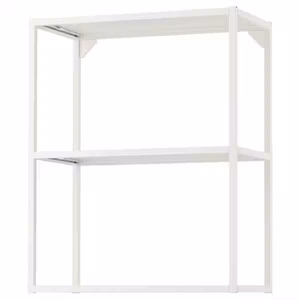 ENHET Навесной каркас с полками - белый 60x30x75 см - фото 1