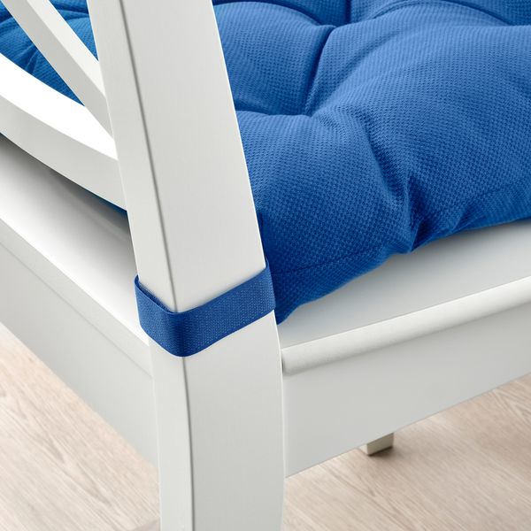 Подушка на стул, 40, 35x38x7 см, темно-синий IKEA MALINDA МАЛИНДА 405.221.92 - фото 4
