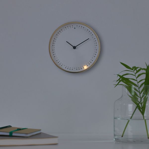 Часы 15 см IKEA ПАНОРЕРА 903.946.82 - фото 4