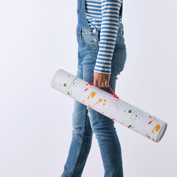 Тубус для хранения рисунков, разноцветный IKEA MÅLA МОЛА 704.934.28 - фото 4