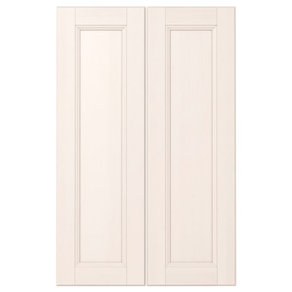 Дверца для напольного углового шкафа, 2 штуки ЛАКСАРБИ, белый (25x80 см) - схема-чертеж с размерами