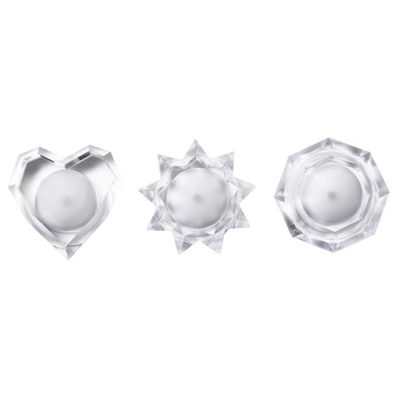 Светодиодное украшение, призма СТРОЛА, с батарейным питанием