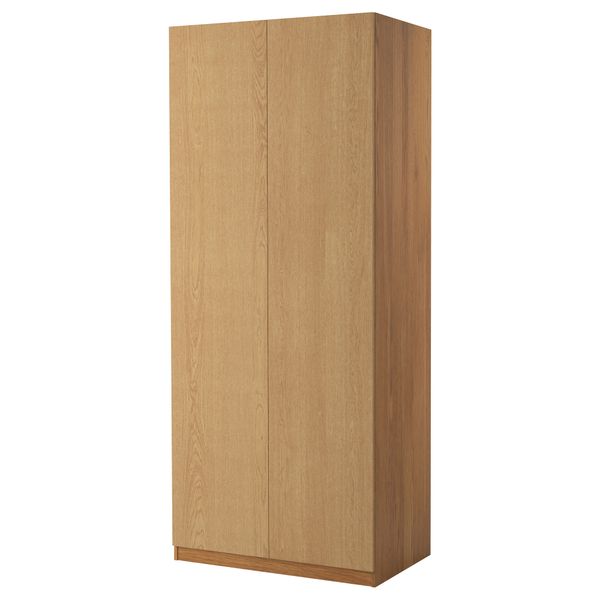 Гардероб ПАКС, под дуб, Нексус дубовый шпон (100x60x236 см) - фото 2