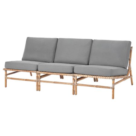 3-местный модульный диван, садовый, темно-серый IKEA TVARÖ, FRÖSÖN ФРЁСЁН 794.892.57