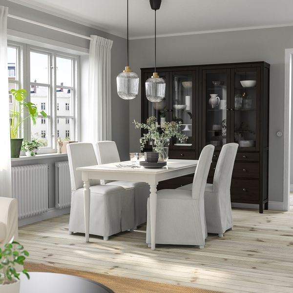 Стол и 4 стула, 155, 215 cm IKEA INGATORP ИНГАТОРП, BERGMUND БЕРГМУНД 594.079.84 - фото 3