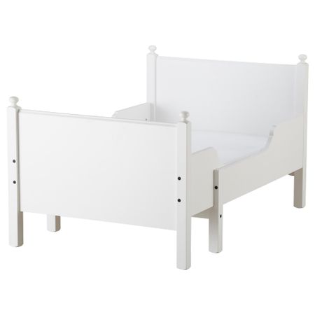 Раздвижная кровать ЛЕКСВИК, белый (80x200 см)