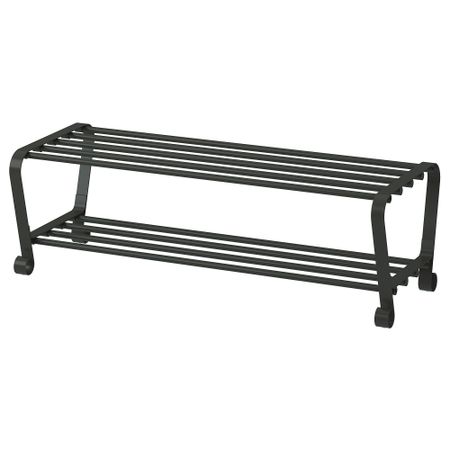 Полка для обуви, черный, 90x34x28 см IKEA PORTIS ПОРТИС 800.997.90