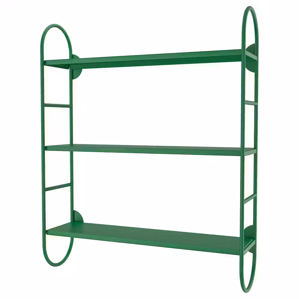 FÄRGSÄTTARE Полка навесная - зеленый 60x16x74 см - фото 1