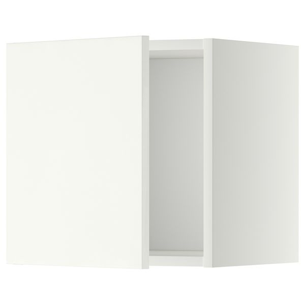 Шкаф навесной МЕТОД, белый, Хэггеби белый - схема-чертеж с размерами