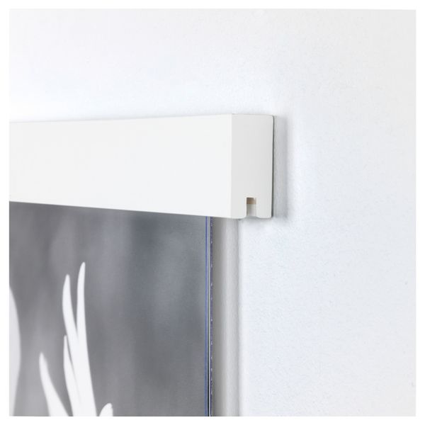 Рама для 3 картин НЭСВИКЕН, белый (101.7x45.9 см) - схема-чертеж с размерами