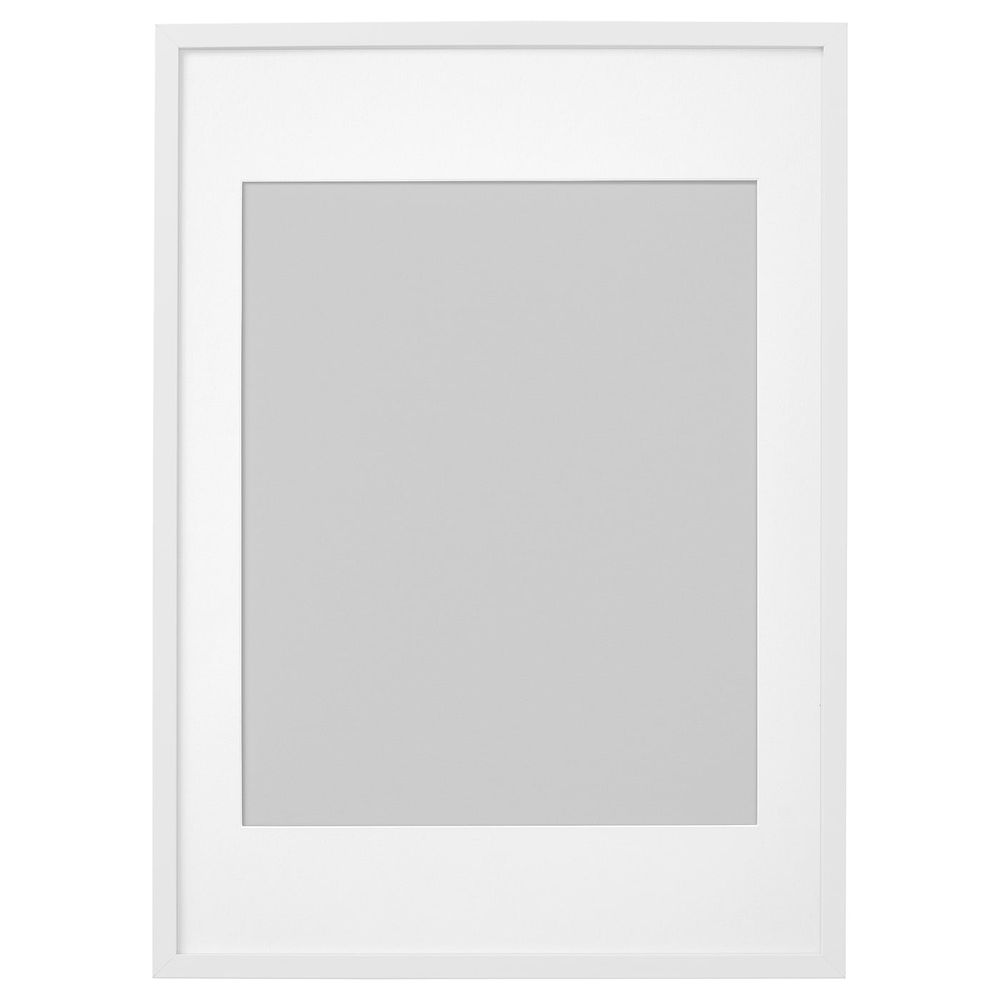 Рама, белый 50x70 см IKEA RIBBA РИББА 603.815.77 - фото 1