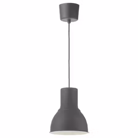 HEKTAR Подвесной светильник - темно-серый 22 см