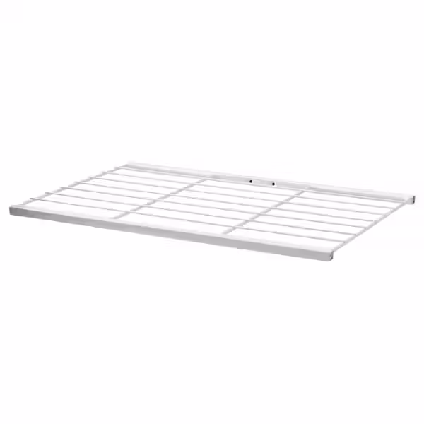 JOSTEIN Полка - проволочный/д/дома/улицы белый 57x40 см - фото 1