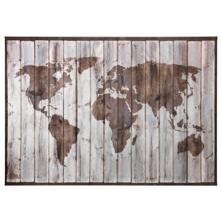 Картина ПРЕМИЭР, карта мира (200x140 см)
