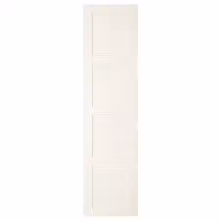 BERGSBO Дверца с петлями - белый 50x195 см