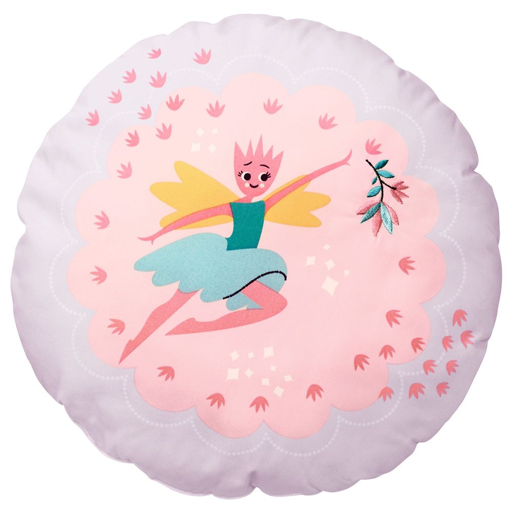 Подушка, фея, светло-розовый сиреневый 41 см IKEA ЛАТТО 803.512.92 - фото 1