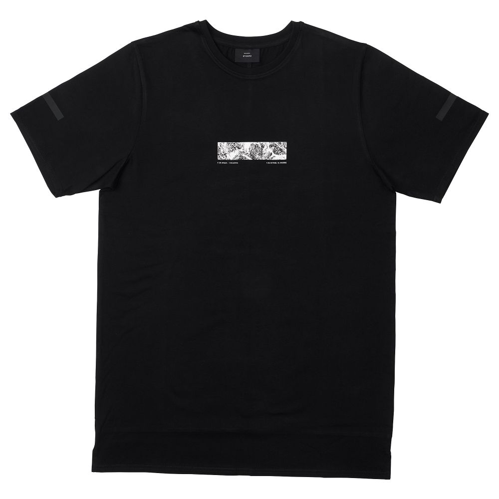 Футболка СПЭНСТ, черный (M) - фото 1