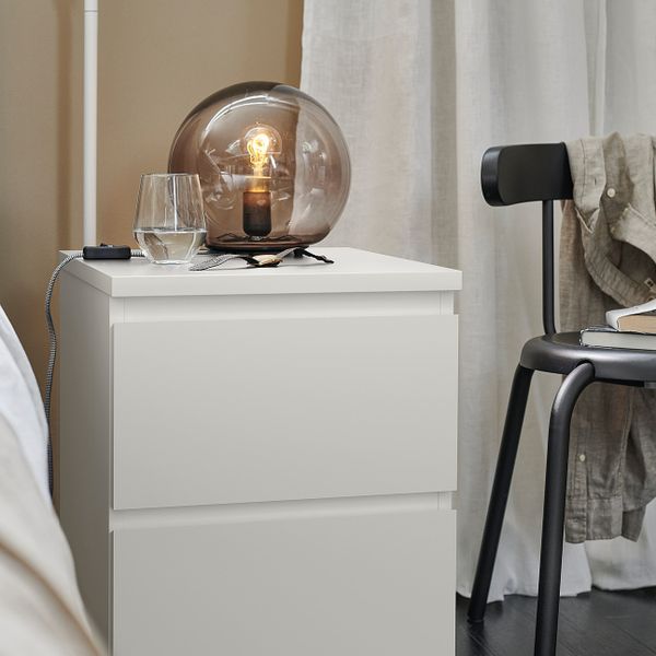 Лампа настольная, серый 25 см IKEA FADO ФАДУ 703.563.13 - фото 4