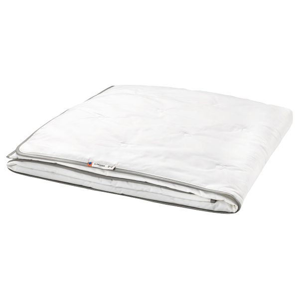 Одеяло прохладное, 200x200 см IKEA ГЛАНСВИДЕ 603.696.84 - схема-чертеж с размерами