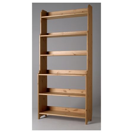 Стеллаж ЛЕКСВИК, морилка,антик (93x198 см)