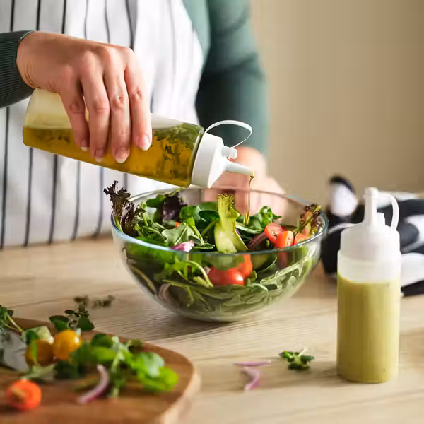 GRILLTIDER Бутылка с носиком - белый/прозрачный 330 мл - схема-чертеж с размерами